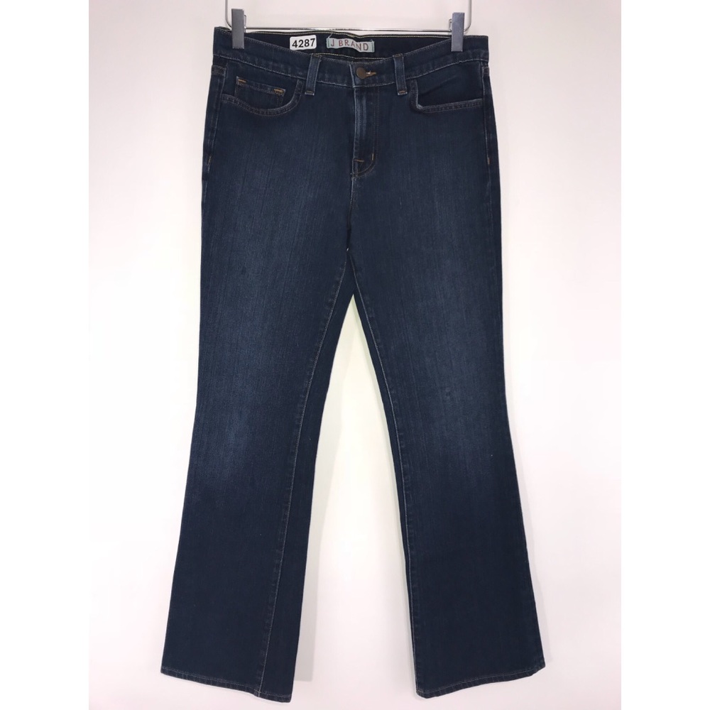 J Brand Dark Wash Boot Cut Jeans Size 28